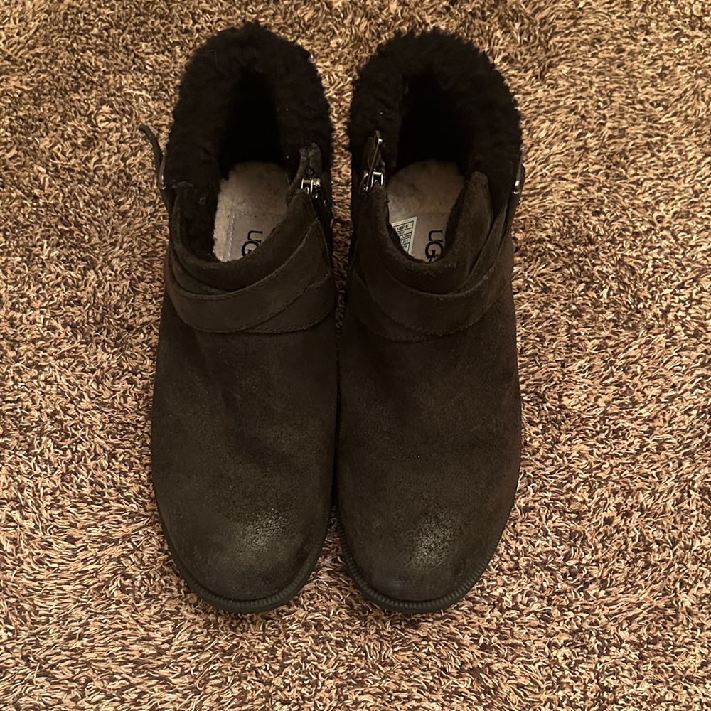 UGG Black Ankle Boots